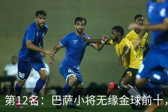 第12名：巴萨小将无缘金球前十，世界杯冠军后卫排名揭晓
