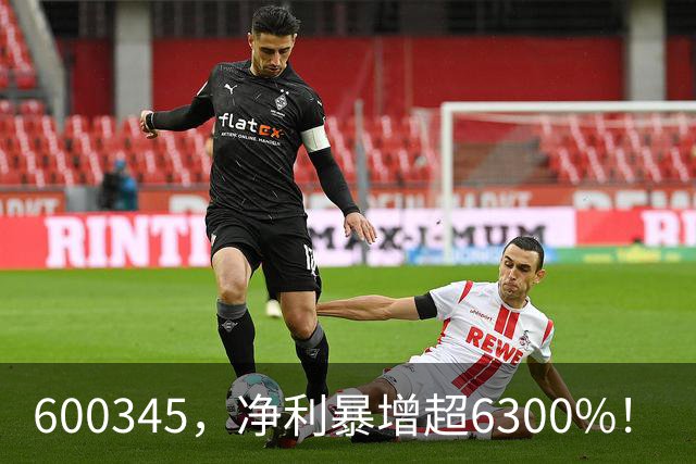 600345，净利暴增超6300%！